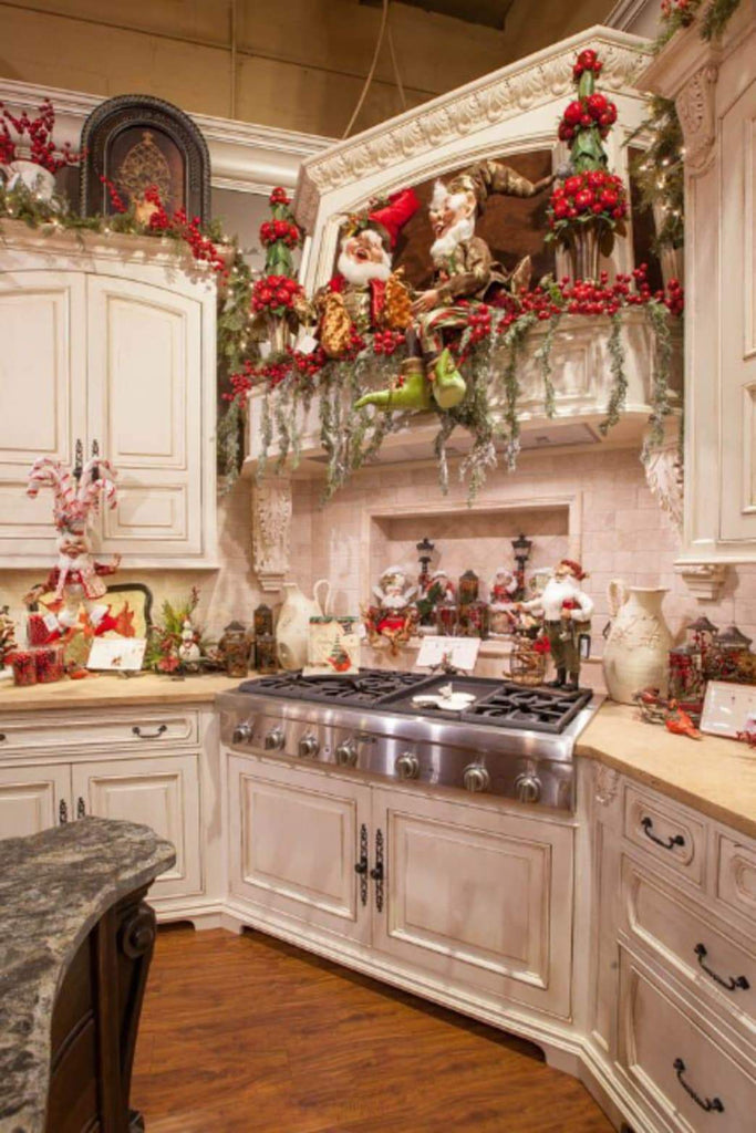 decorate a kitchen for christmas