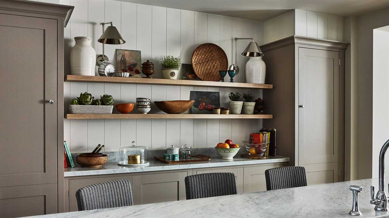 kitchen ideas open shelves