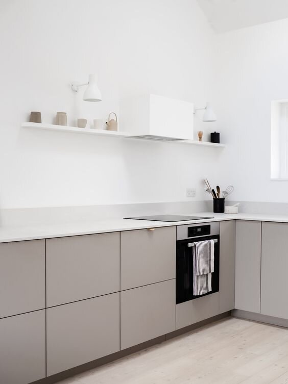 minimalist kitchen cabinets