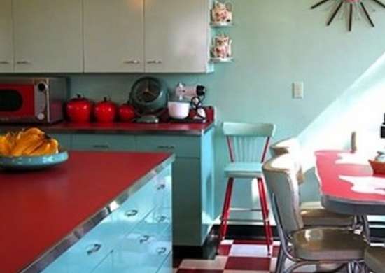 retro kitchen