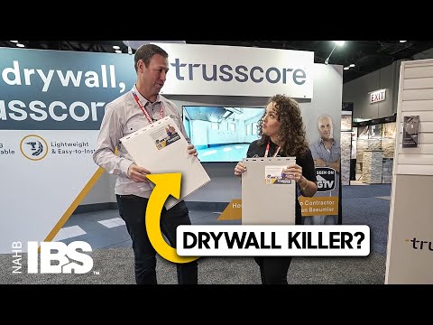 Any new innovations in drywall? IBS 2022 with @DrywallShorty