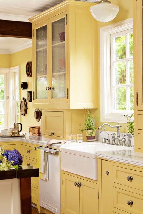 yellow for kitchen