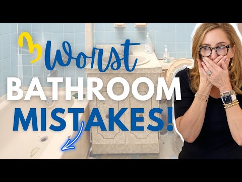 THE 3 WORST BATHROOM MISTAKES EVERYONE MAKES!
