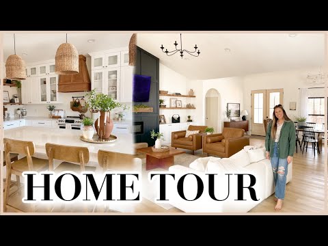 NEW CONSTRUCTION HOME TOUR after we've moved in! | COZY HOME DESIGN & STYLING IDEAS