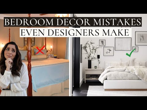 Bedroom Mistakes even DESIGNERS MAKE