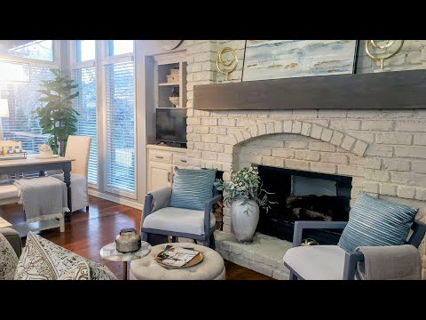 Spring Decorating Kitchen, Dining Area & Hearth + Relaxing Tour To Music