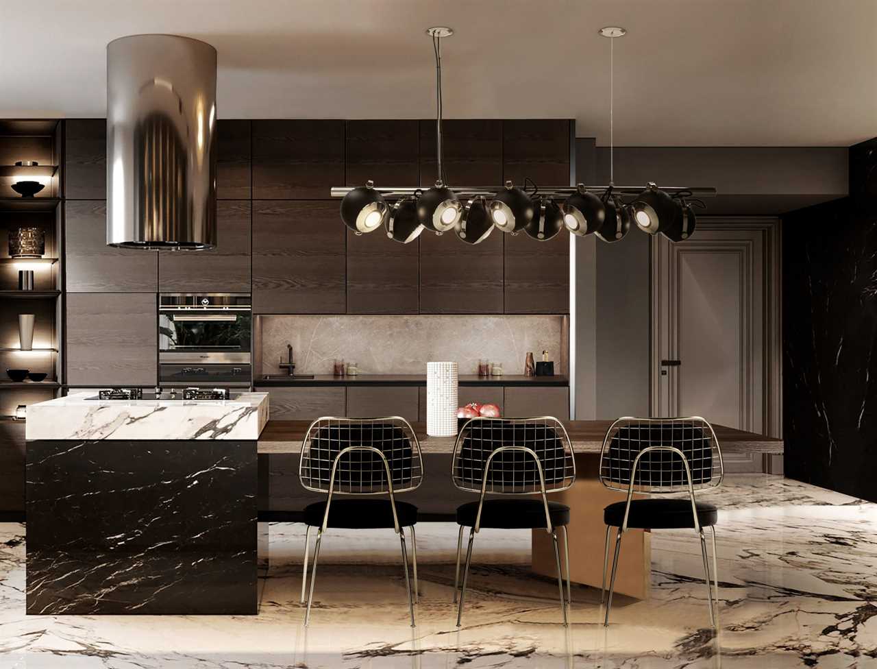 200 Modular Kitchen Design Ideas 2023 - Open Kitchen Cabinet Colors - Modern Home Interior Ideas p6