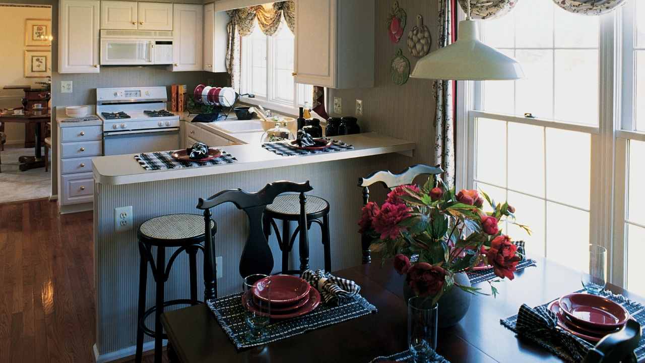 2023 Kitchen Design Ideas For Homes With Bold Wallpaper