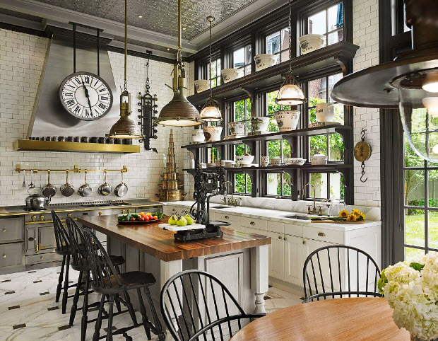 Farmhouse Kitchens with Reclaimed Wood & Custom Cabinetry in Northern VA