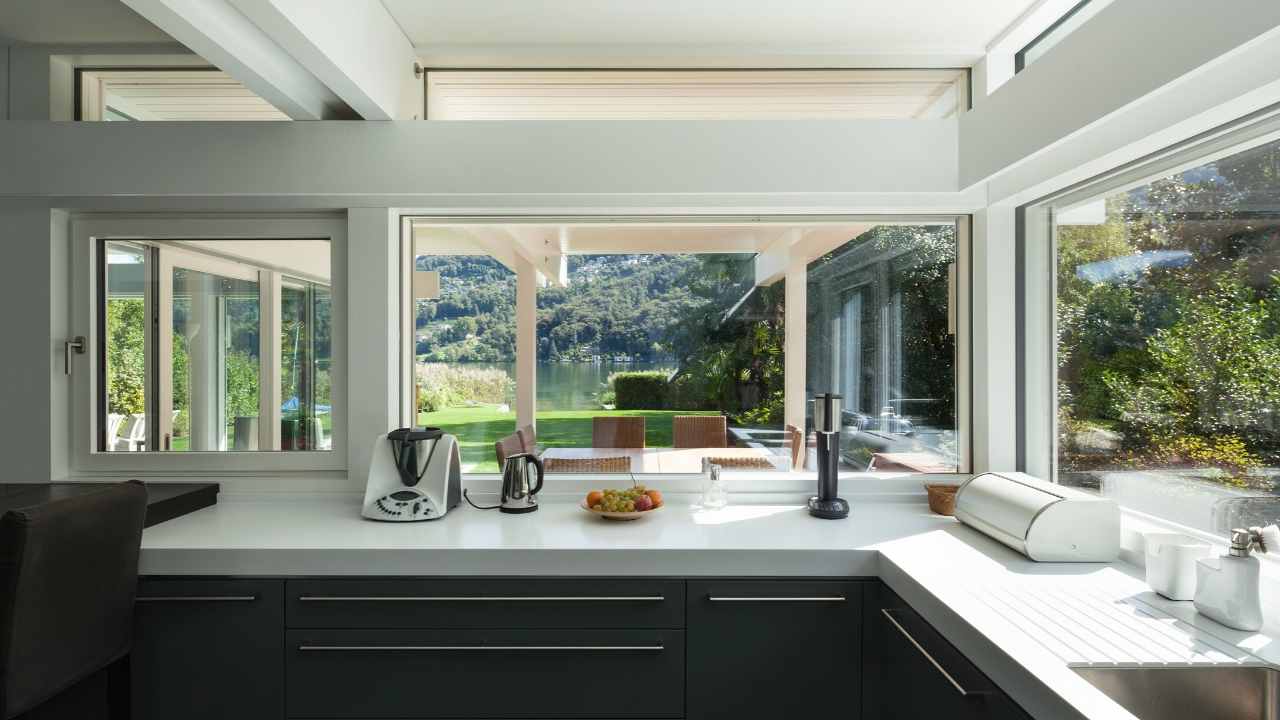 DREAM KITCHEN 😍| face frame cabinetry, hand hewn shelves, waterfall island