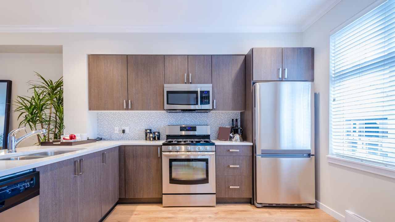 DREAM KITCHEN 😍| face frame cabinetry, hand hewn shelves, waterfall island