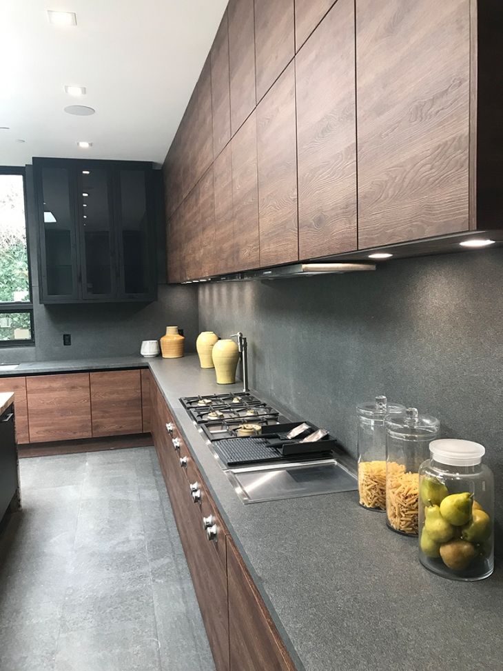 DREAM KITCHEN 😍| face frame cabinetry, hand hewn shelves, waterfall island