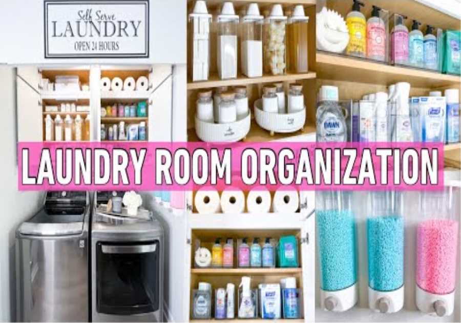 EXTREME LAUNDRY ROOM ORGANIZATION | DIY Budget Laundry Room Makeover with Temu