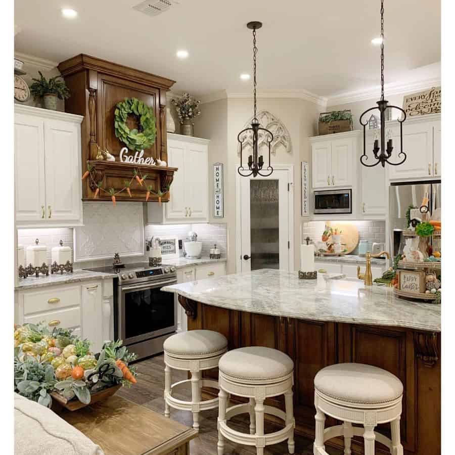French country kitchen design