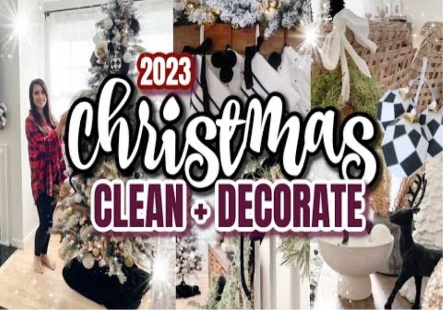 2023 CHRISTMAS CLEAN AND DECORATE WITH ME! CHRISTMAS DECOR IDEAS | LAUREN ROMANICK | CARAWAY